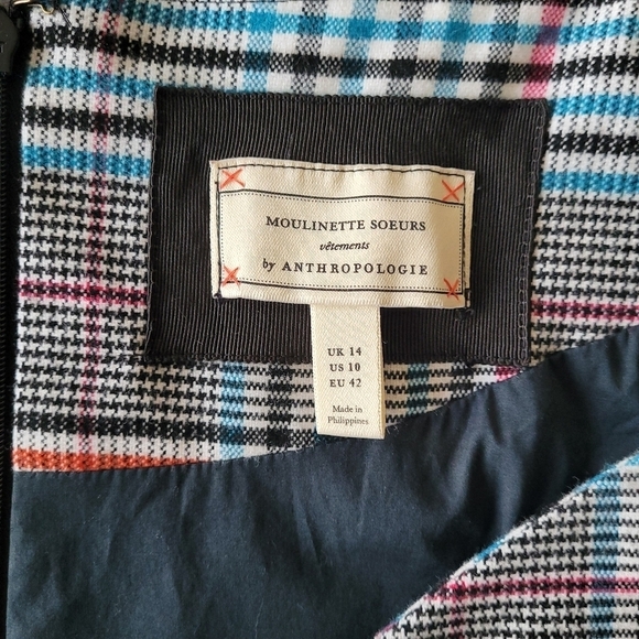 Anthropologie Plaid Dress - Picture 5 of 8